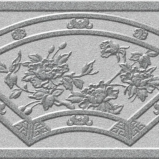 玉扇呈祥·芝麻灰